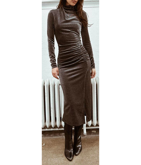 Jenisa Dress - Gunmetal